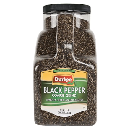 Durkee Crushed Black Pepper 80 Oz.